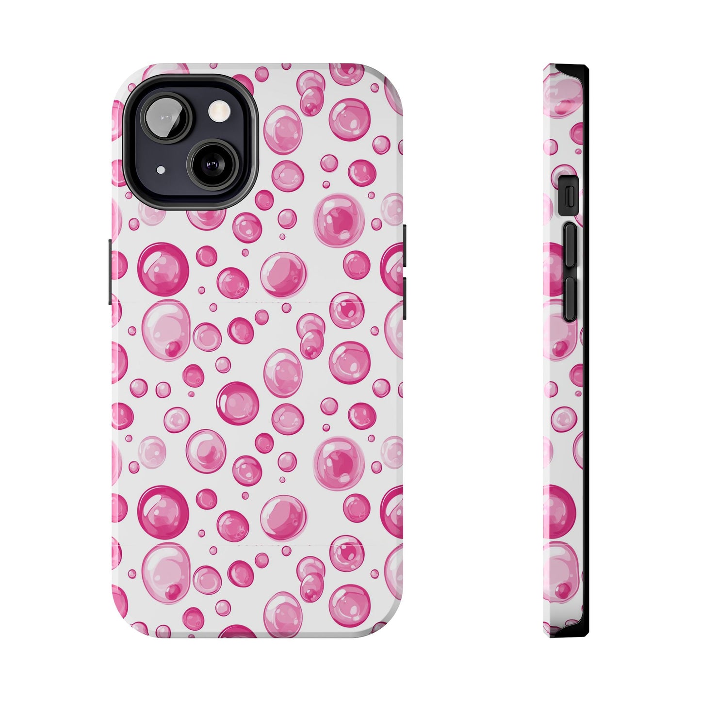 Trendy Spots | Pink Bubbles Phone Case