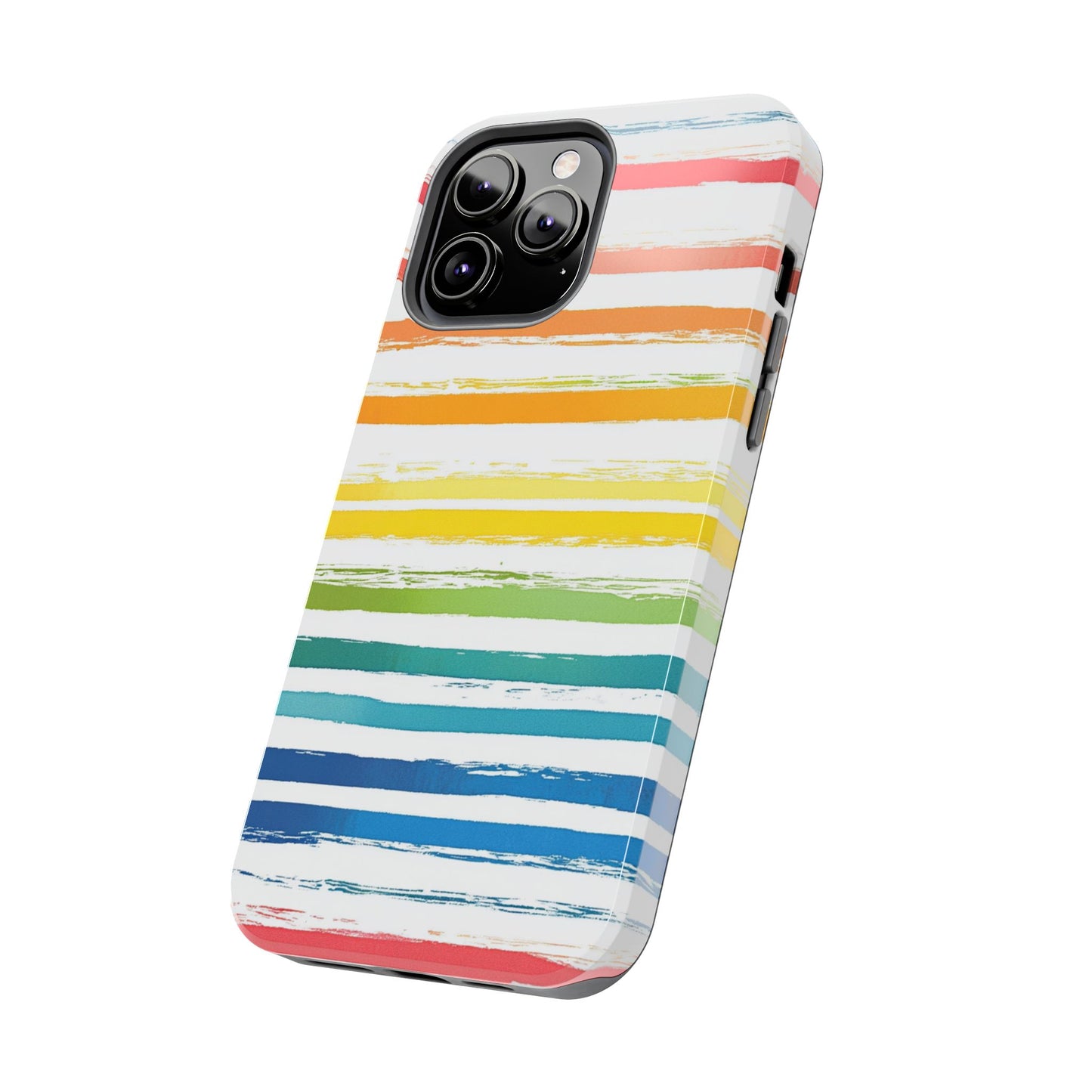 Vibrant Lines | Rainbow Stripes Phone Case
