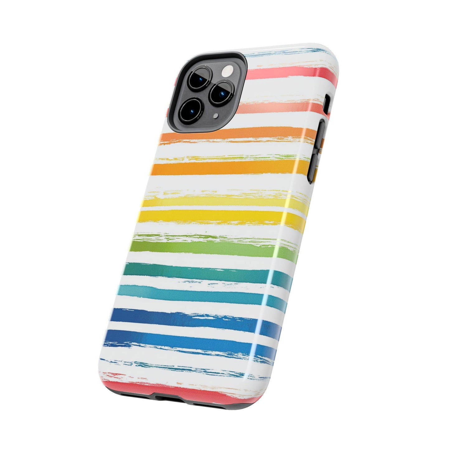 Vibrant Lines | Rainbow Stripes Phone Case