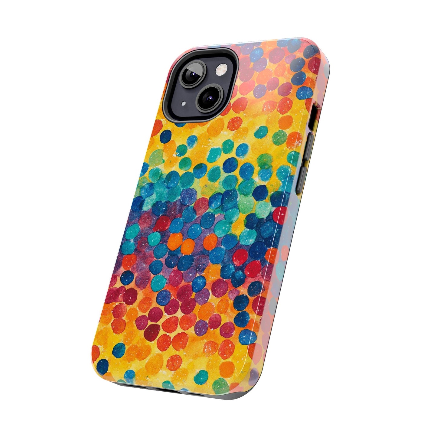 Trendy Spots | Rainbow Polka Dots Phone Case