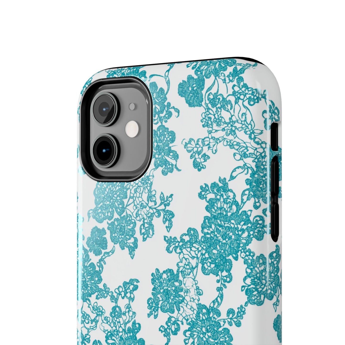 Boho Bliss | Teal on White Lace