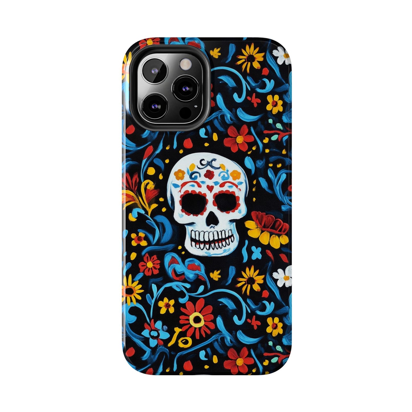 Mexicana de Corazon | Day of the Dead Tough Phone Case, Sugar Skull
