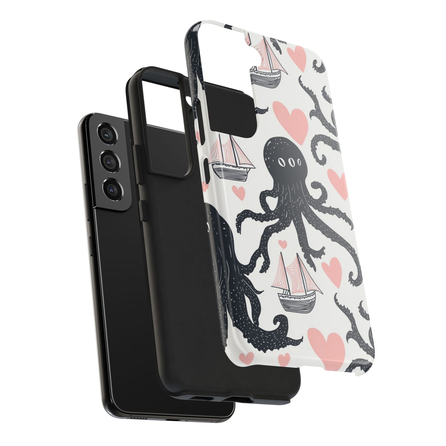Quirky Chic | Kraken Boat Love Tough Phone Case