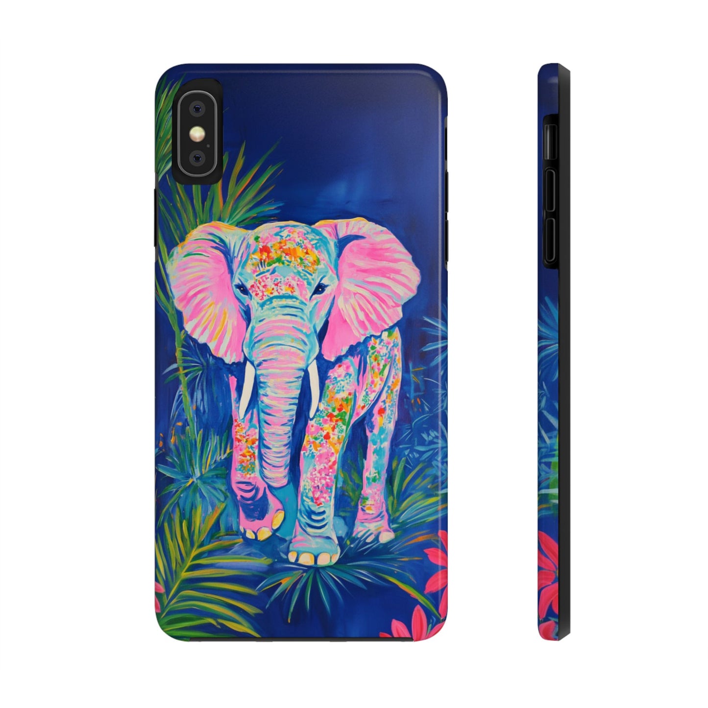 Animal Instinct | Vibrant Elephant Tough Phone Case