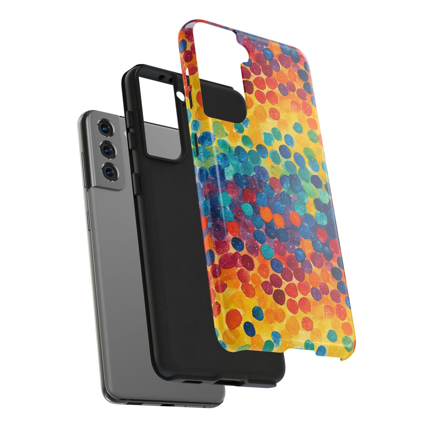 Trendy Spots | Rainbow Polka Dots Phone Case