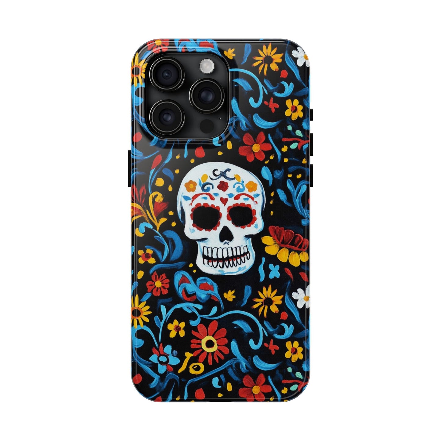 Mexicana de Corazon | Day of the Dead Tough Phone Case, Sugar Skull