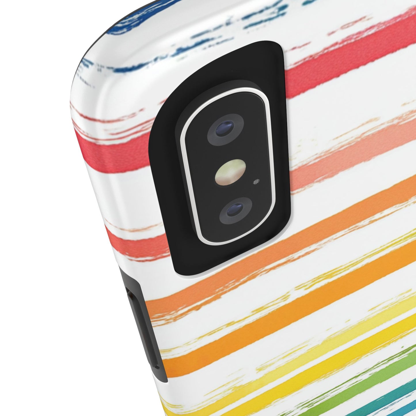 Vibrant Lines | Rainbow Stripes Phone Case