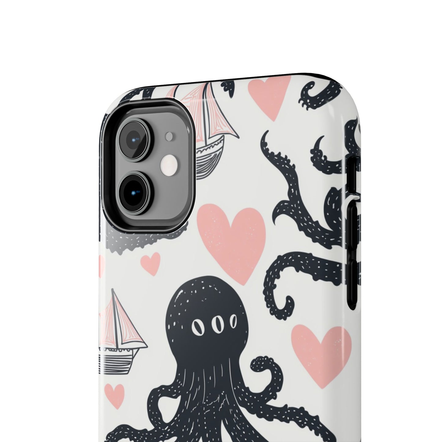 Quirky Chic | Kraken Boat Love Tough Phone Case
