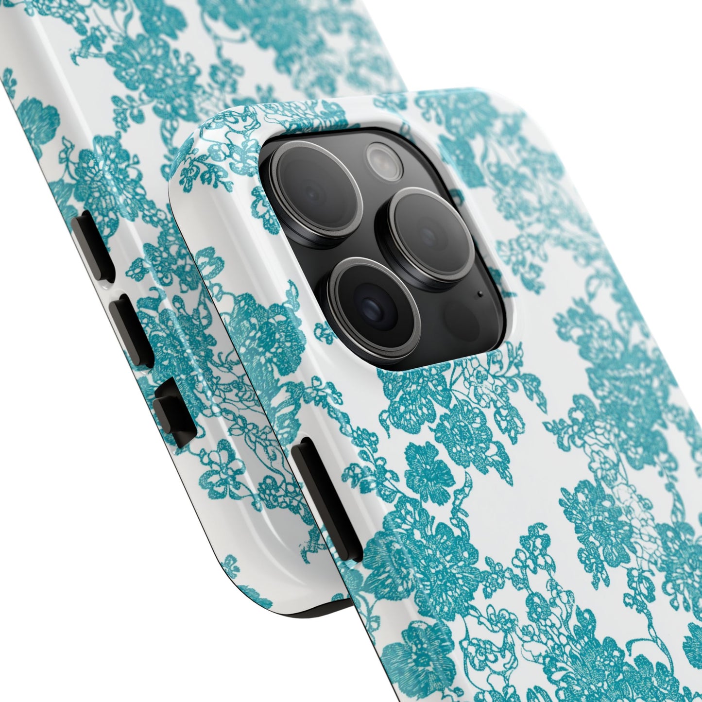 Boho Bliss | Teal on White Lace