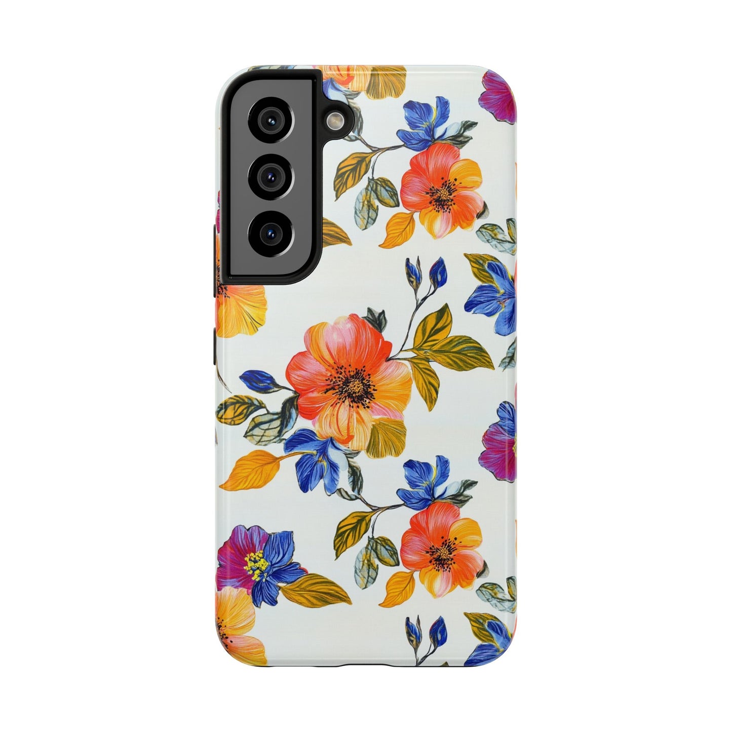 In Bloom | Colorful Florals Tough Phone Cases