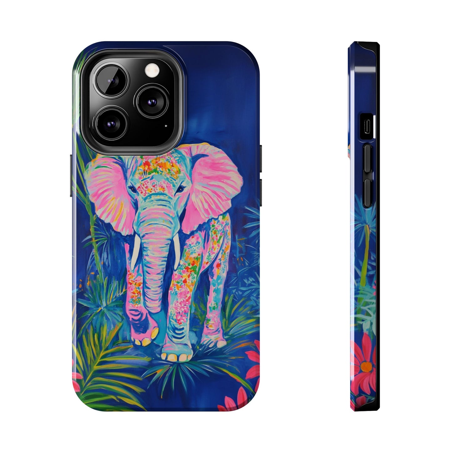 Animal Instinct | Vibrant Elephant Tough Phone Case