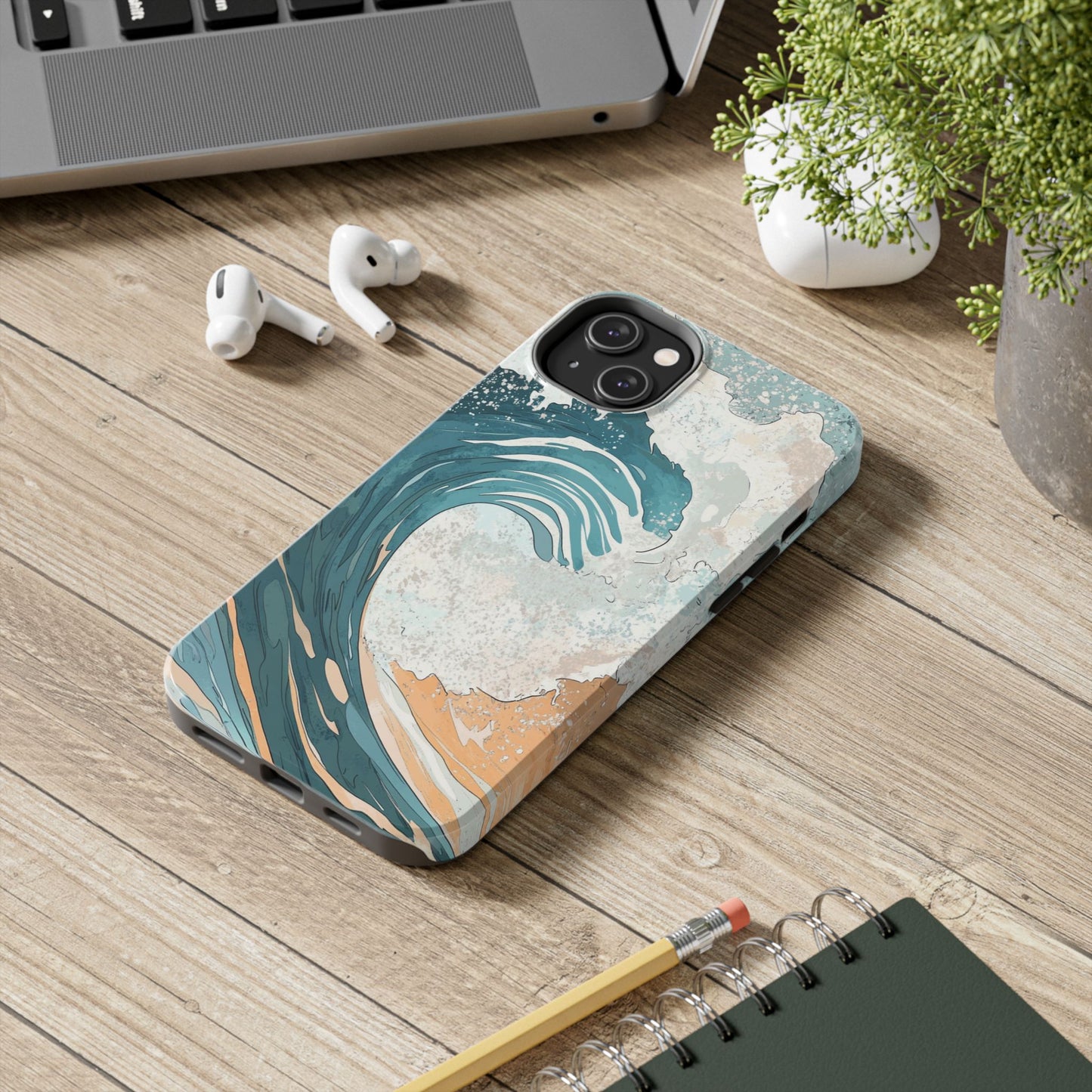 Surf's Up! | Ocean Wave 2 Tough Phone Case