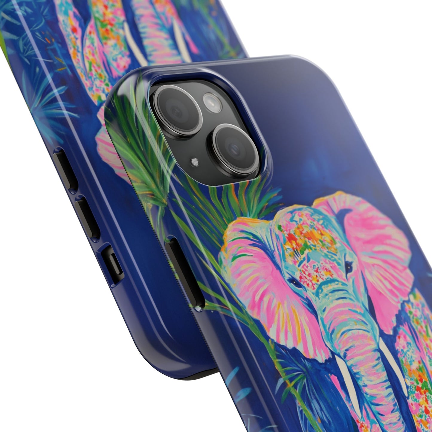 Animal Instinct | Vibrant Elephant Tough Phone Case