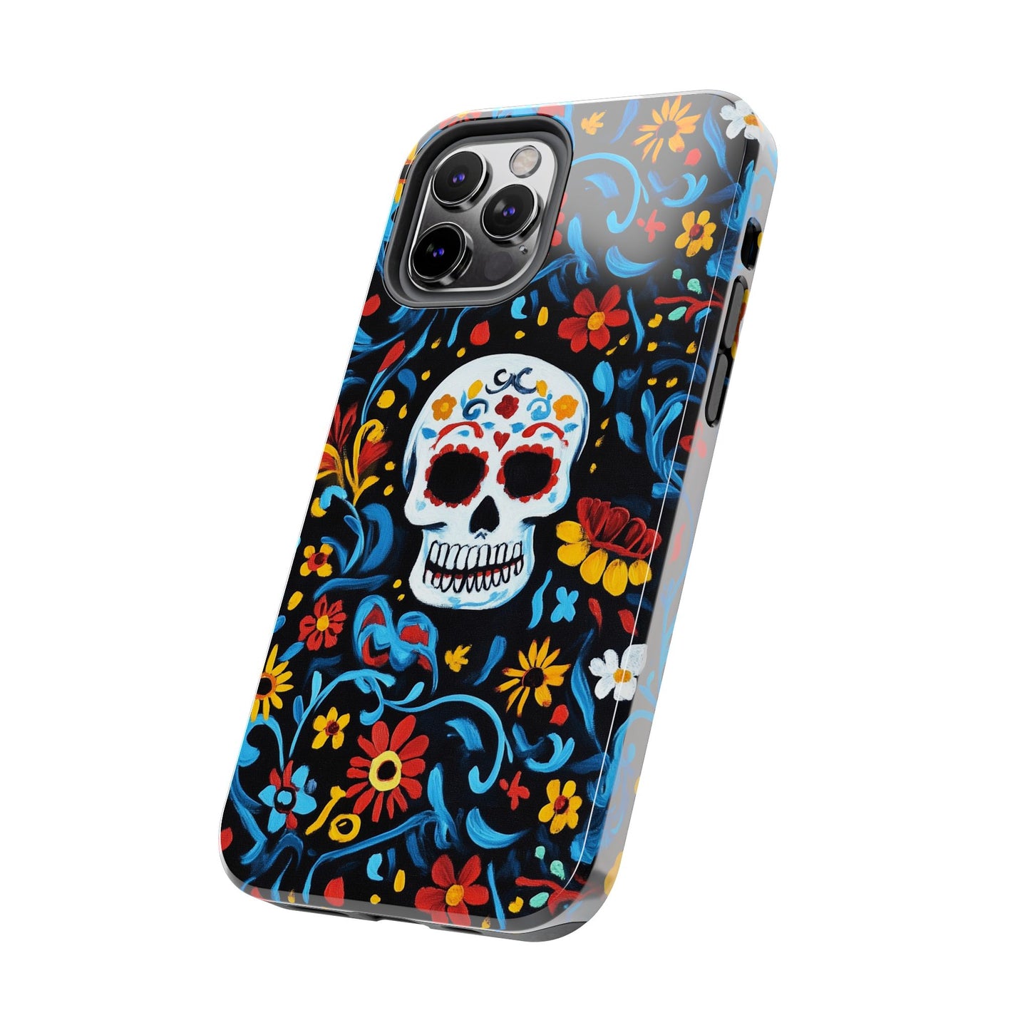 Mexicana de Corazon | Day of the Dead Tough Phone Case, Sugar Skull