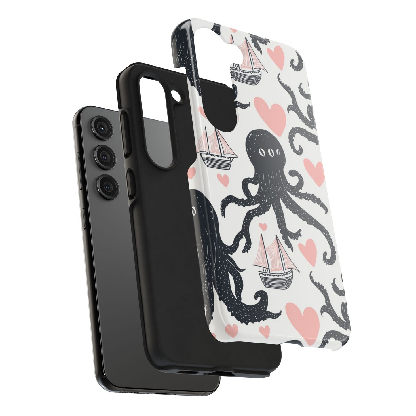 Quirky Chic | Kraken Boat Love Tough Phone Case