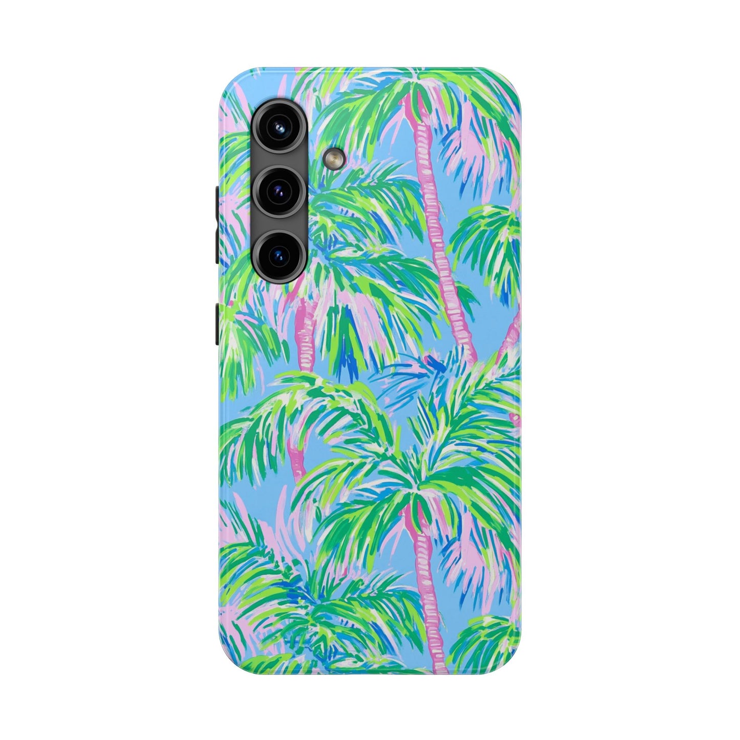 Nature Lover | Colorful Painted Palm Trees Phone Case