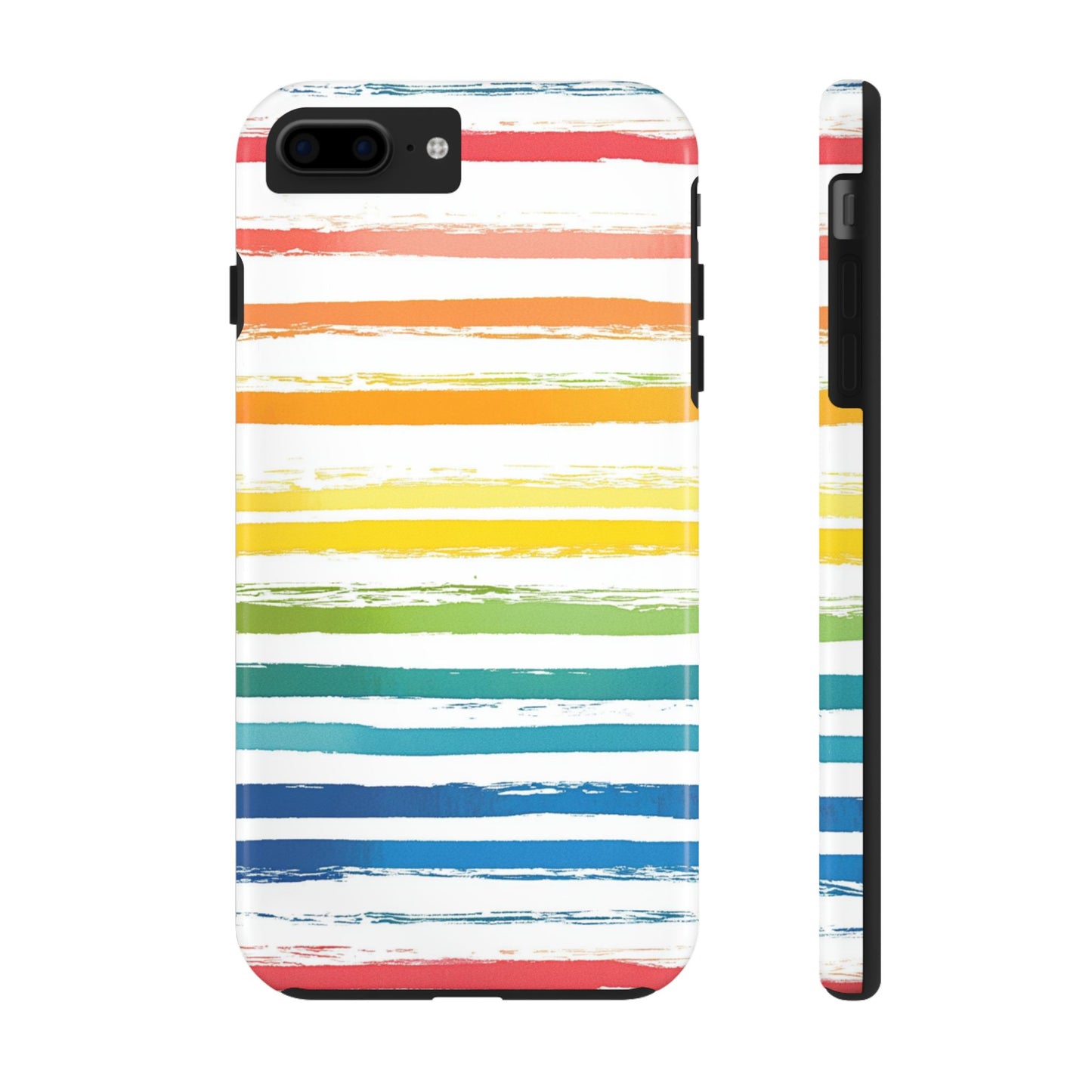 Vibrant Lines | Rainbow Stripes Phone Case
