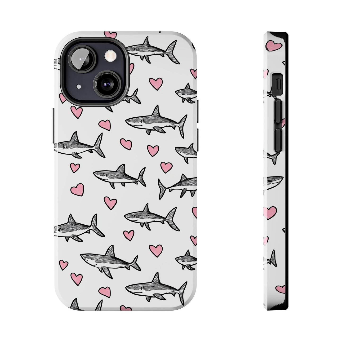 Animal Instinct | Shark Love Tough Phone Case