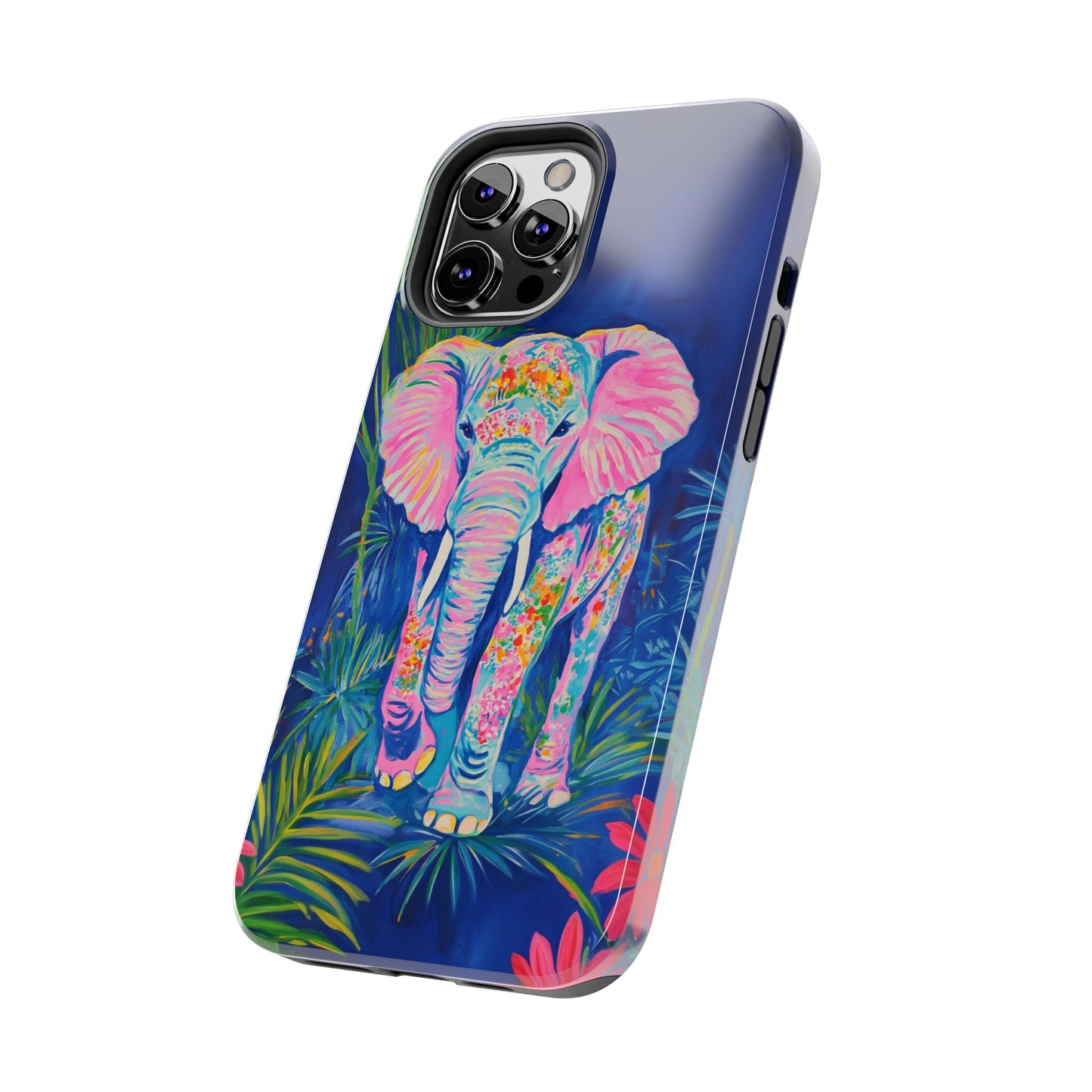 Animal Instinct | Vibrant Elephant Tough Phone Case