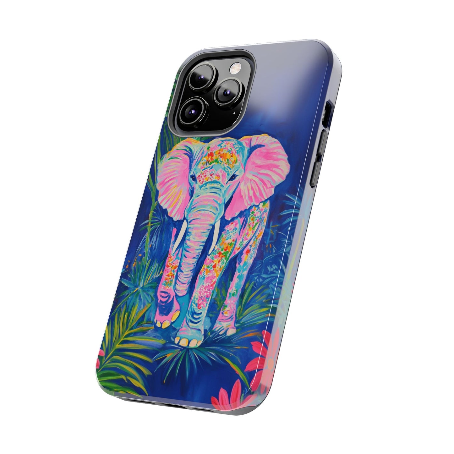 Animal Instinct | Vibrant Elephant Tough Phone Case