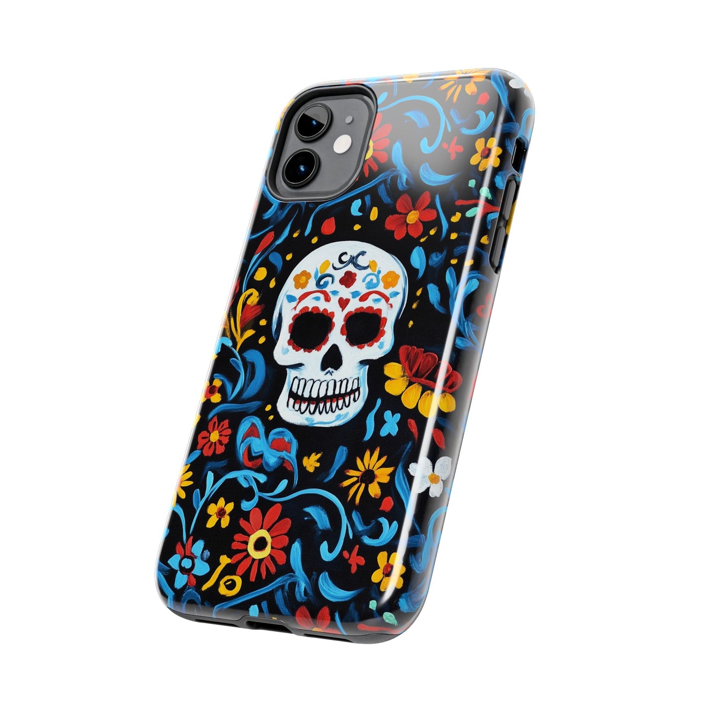 Mexicana de Corazon | Day of the Dead Tough Phone Case, Sugar Skull