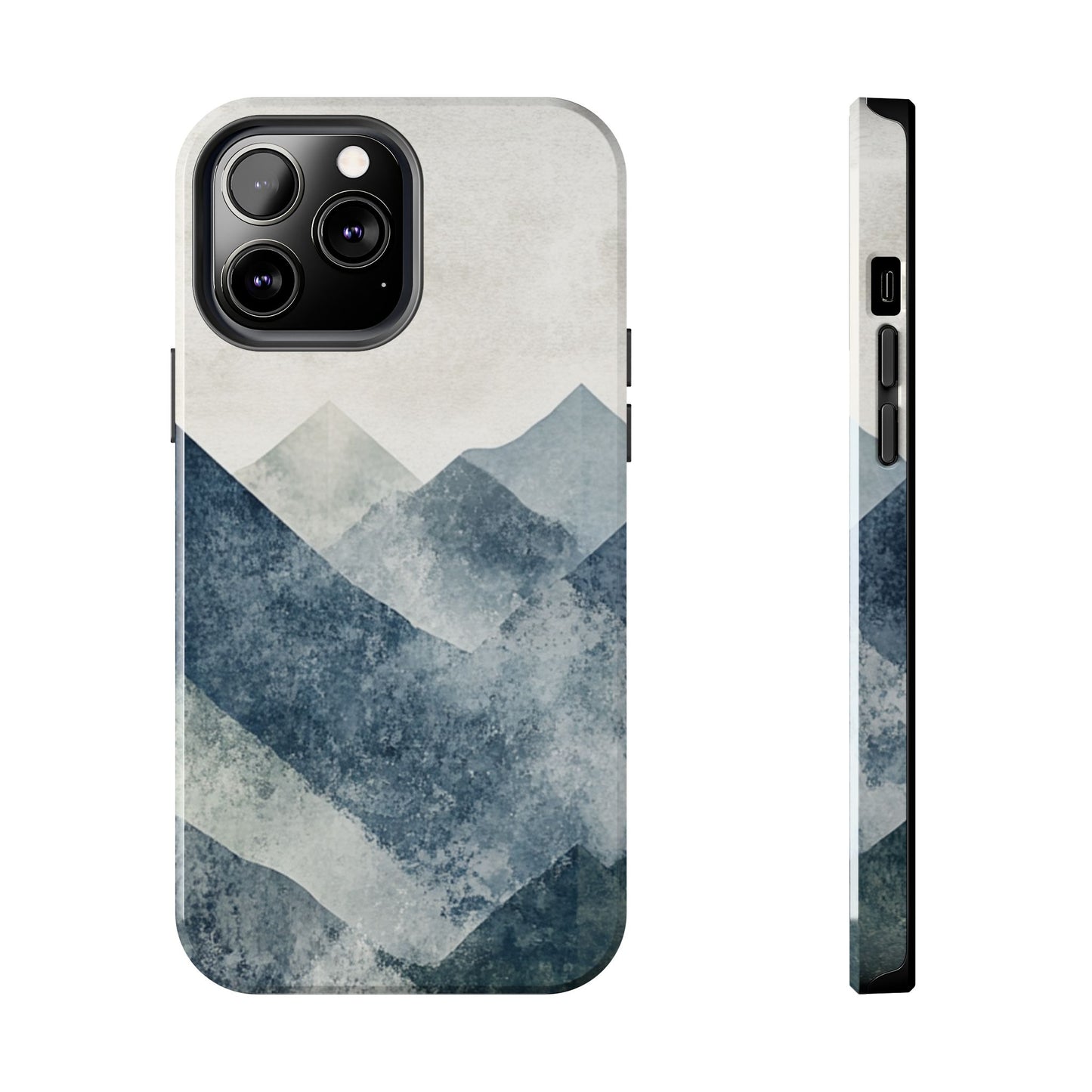 Majestic Mountains | Geometric Mountain Tough Phone Case