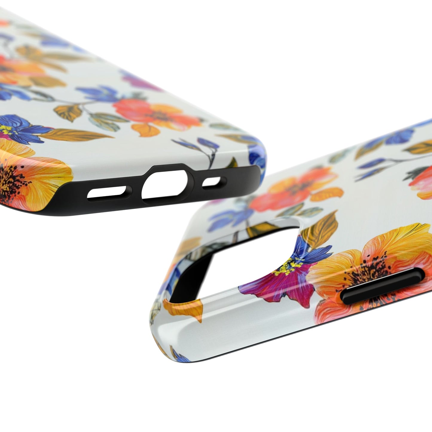 In Bloom | Colorful Florals Tough Phone Cases