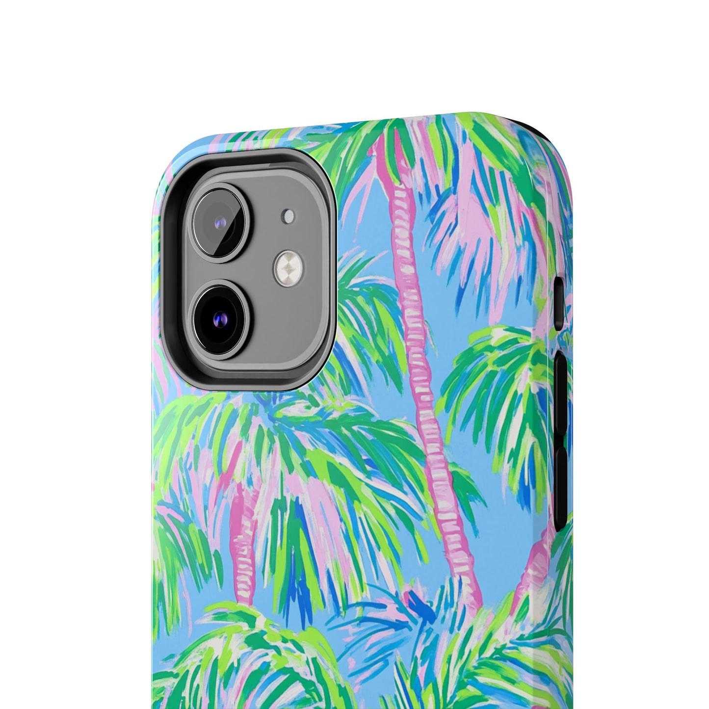 Nature Lover | Colorful Painted Palm Trees Phone Case