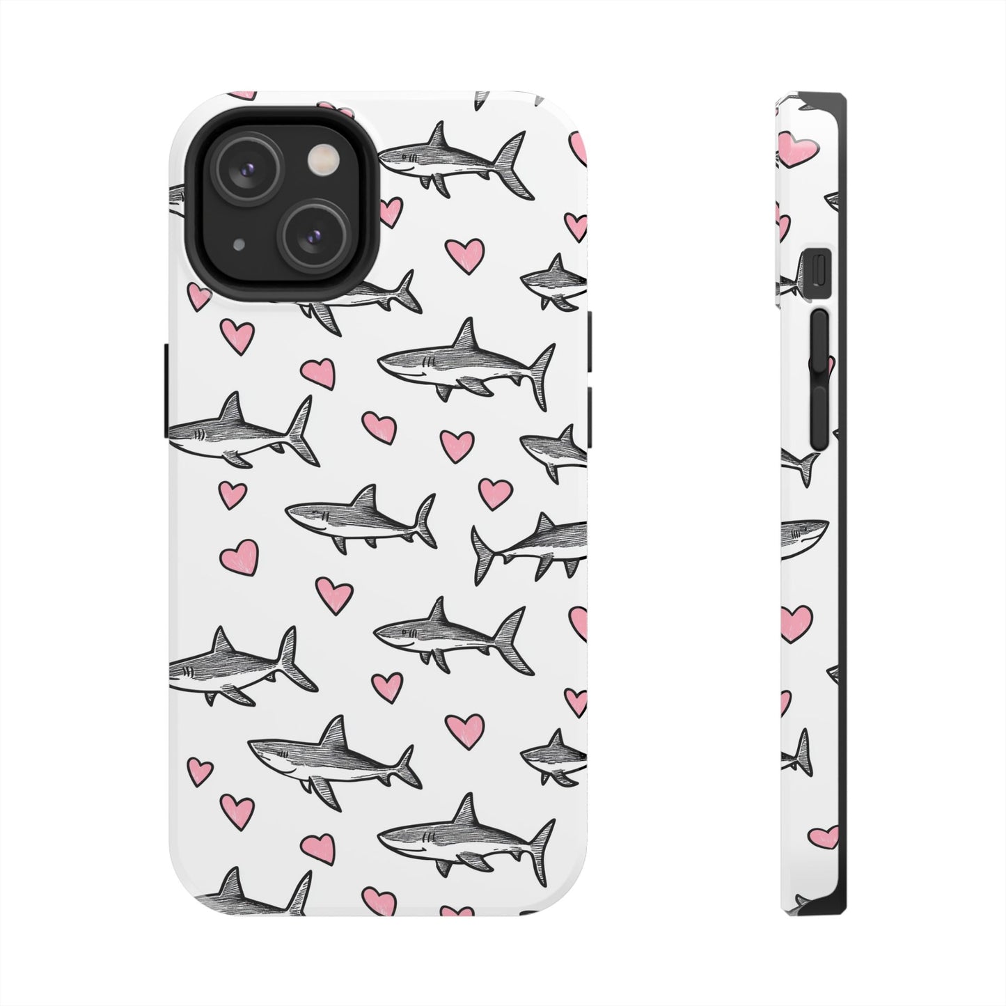 Animal Instinct | Shark Love Tough Phone Case
