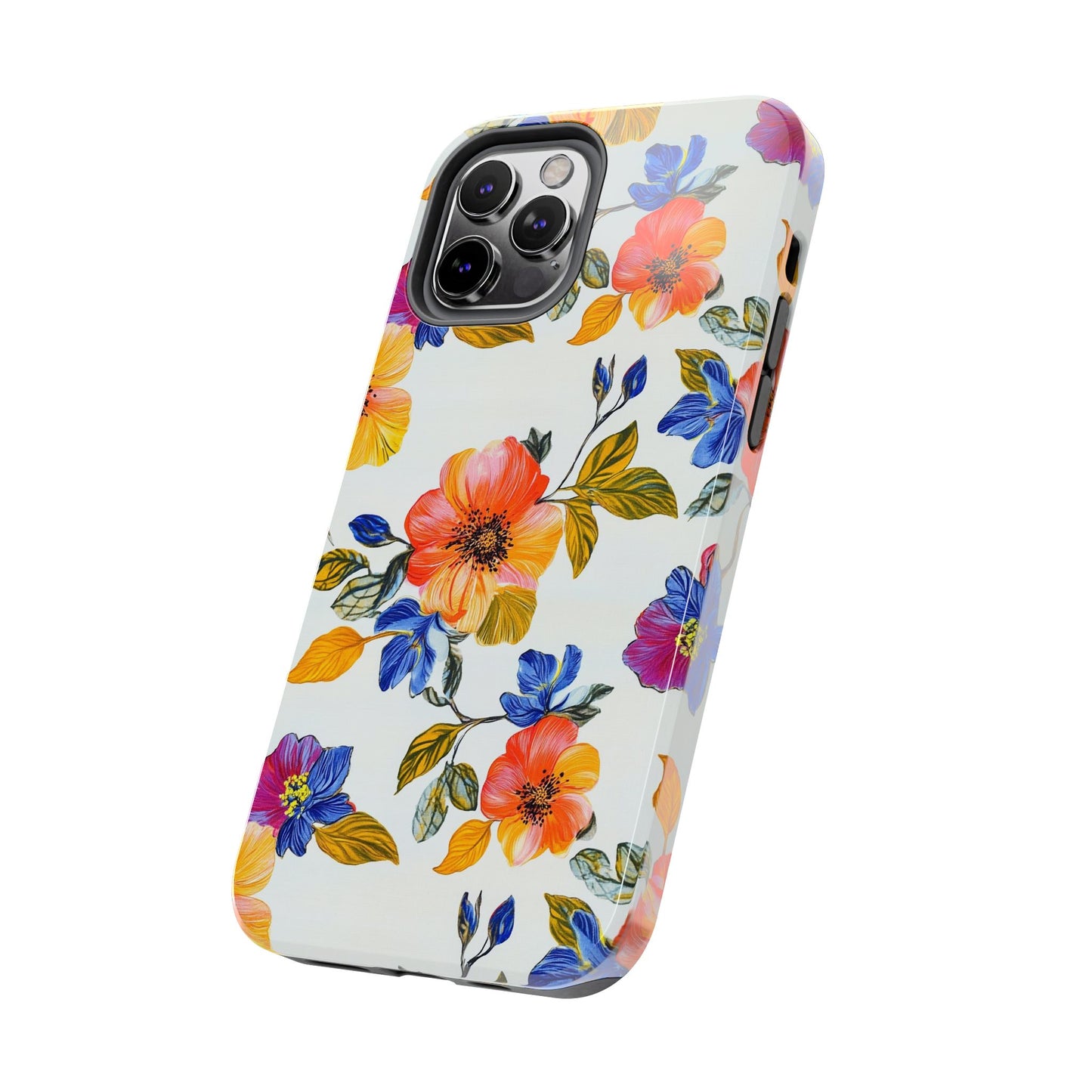 In Bloom | Colorful Florals Tough Phone Cases