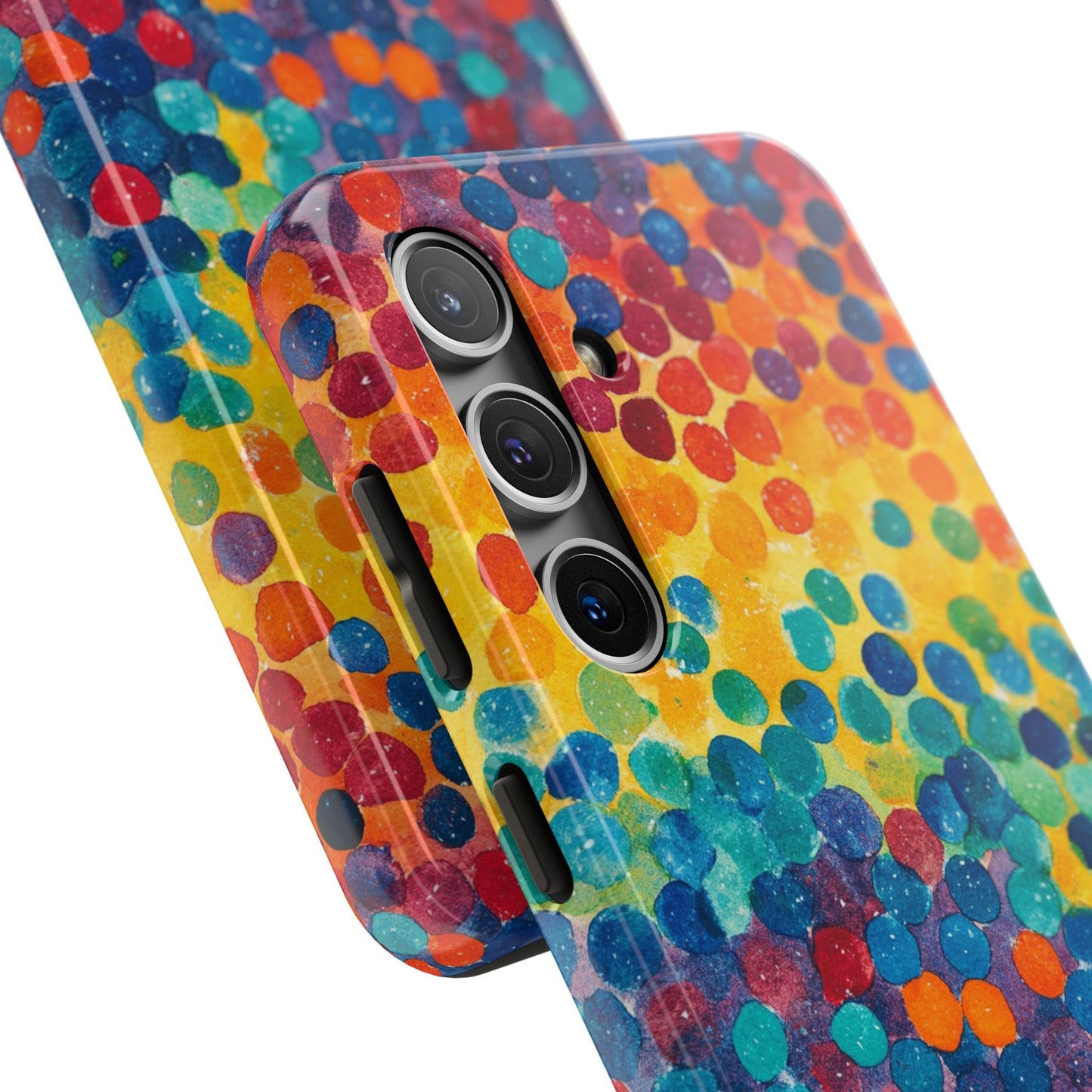 Trendy Spots | Rainbow Polka Dots Phone Case