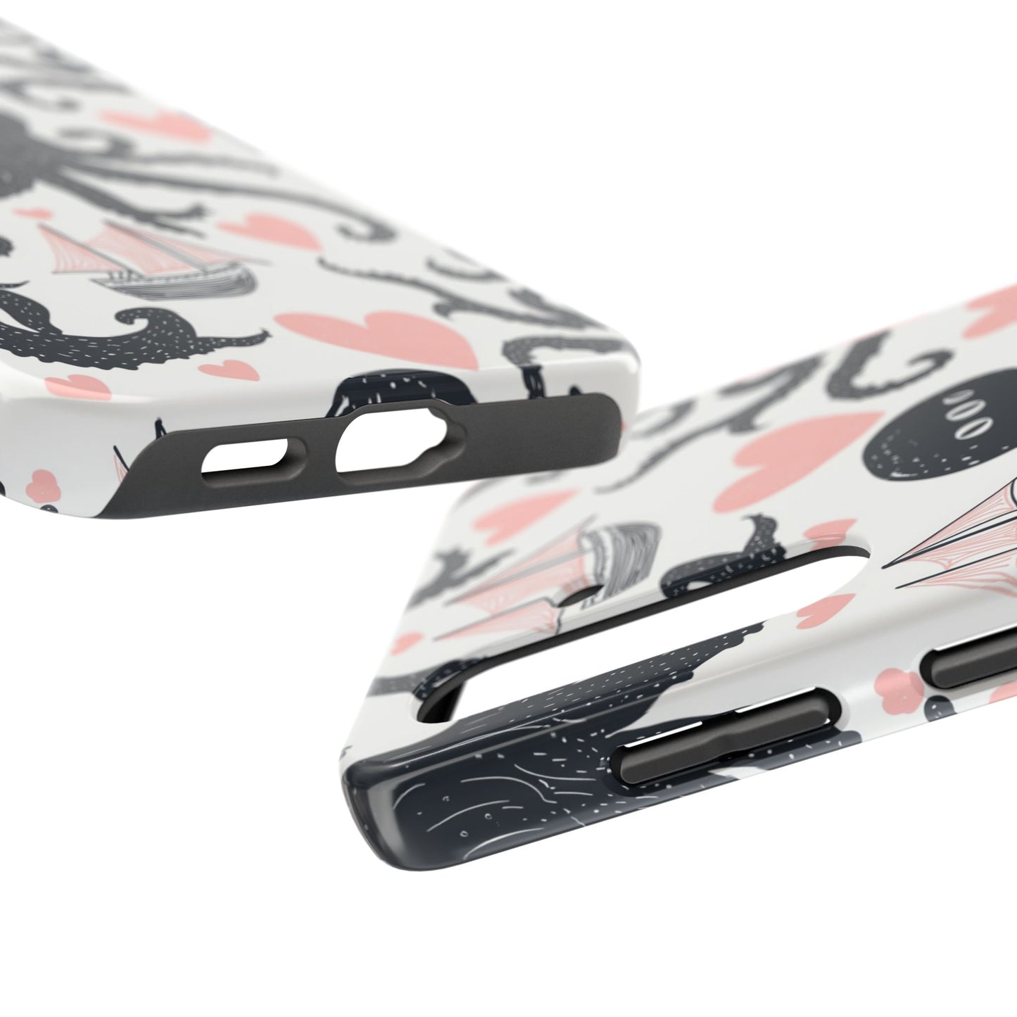 Quirky Chic | Kraken Boat Love Tough Phone Case