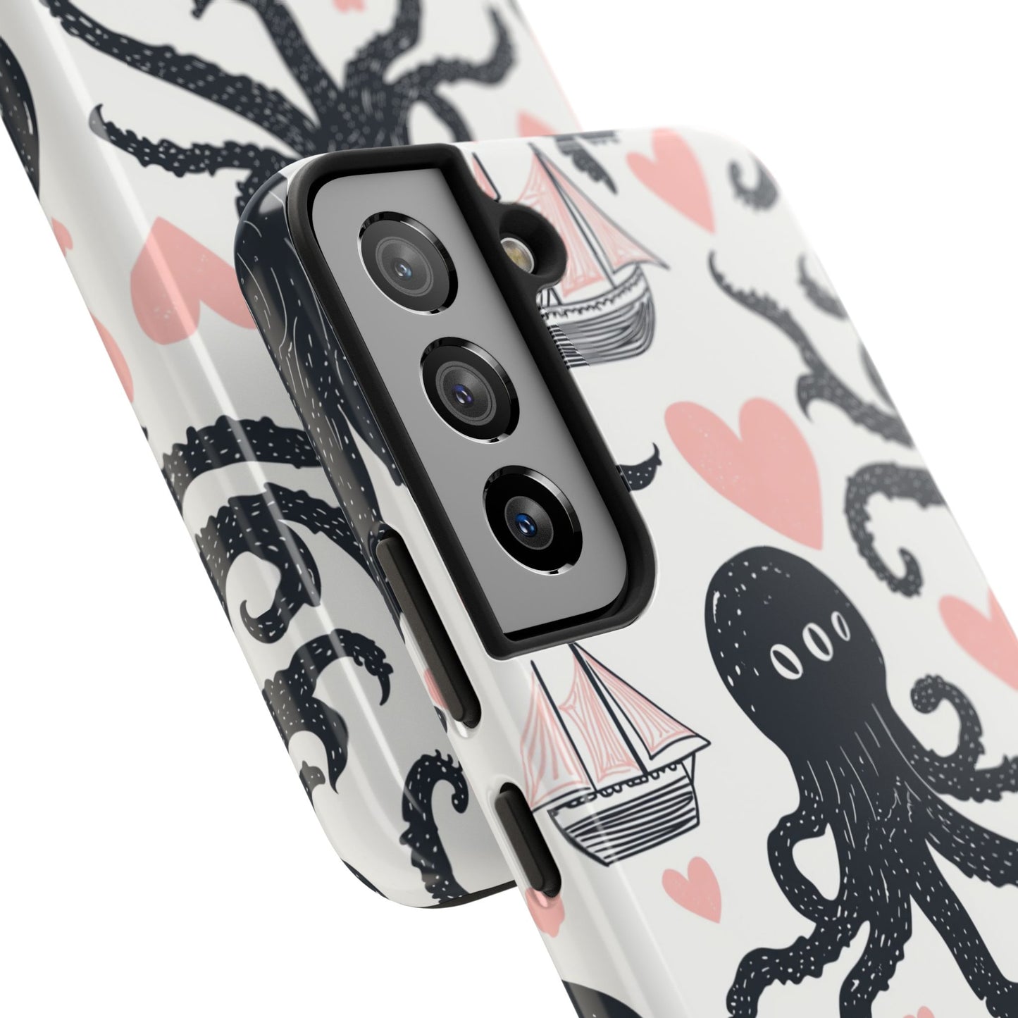 Quirky Chic | Kraken Boat Love Tough Phone Case