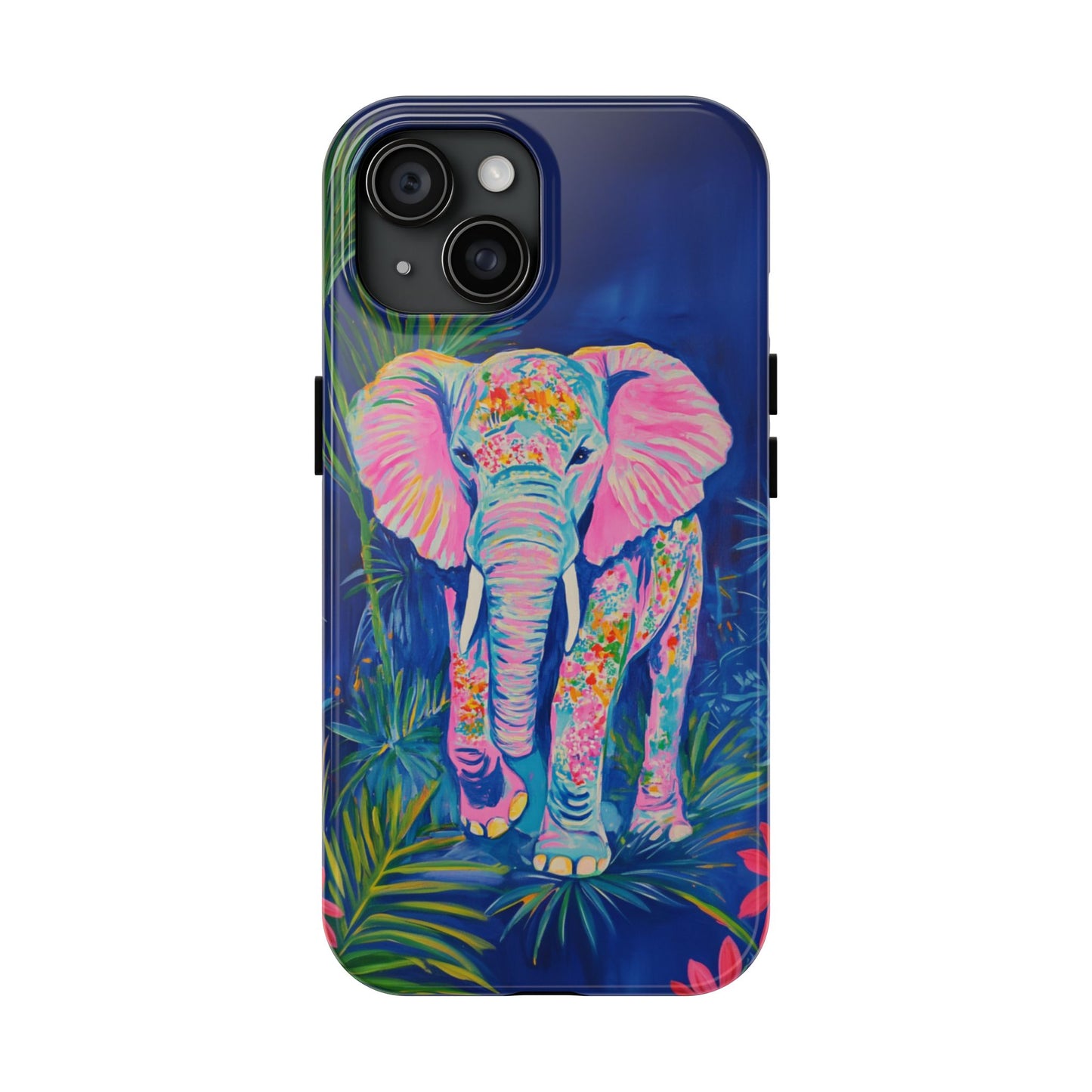 Animal Instinct | Vibrant Elephant Tough Phone Case