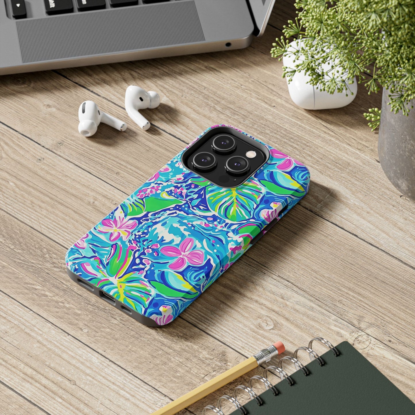 In Bloom | Splashing Botanicals Tough Phone Case