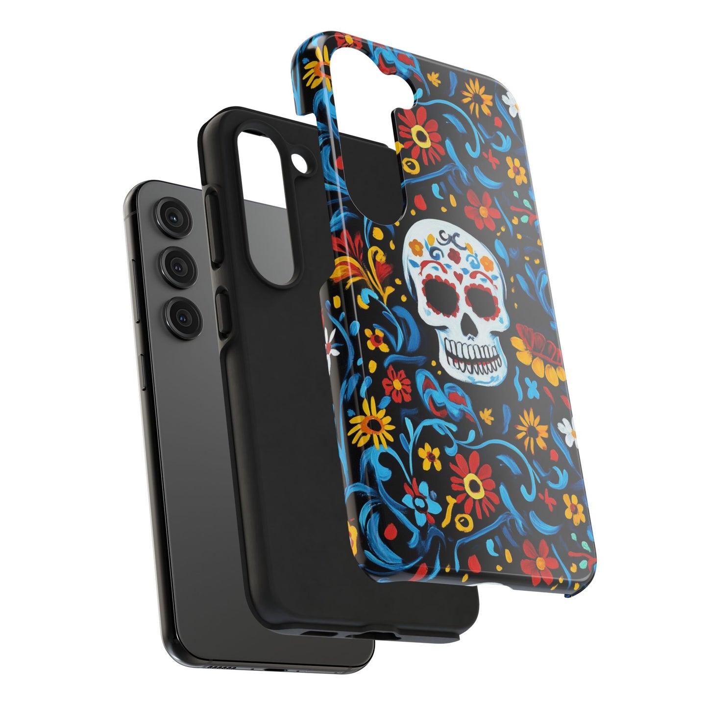 Mexicana de Corazon | Day of the Dead Tough Phone Case, Sugar Skull