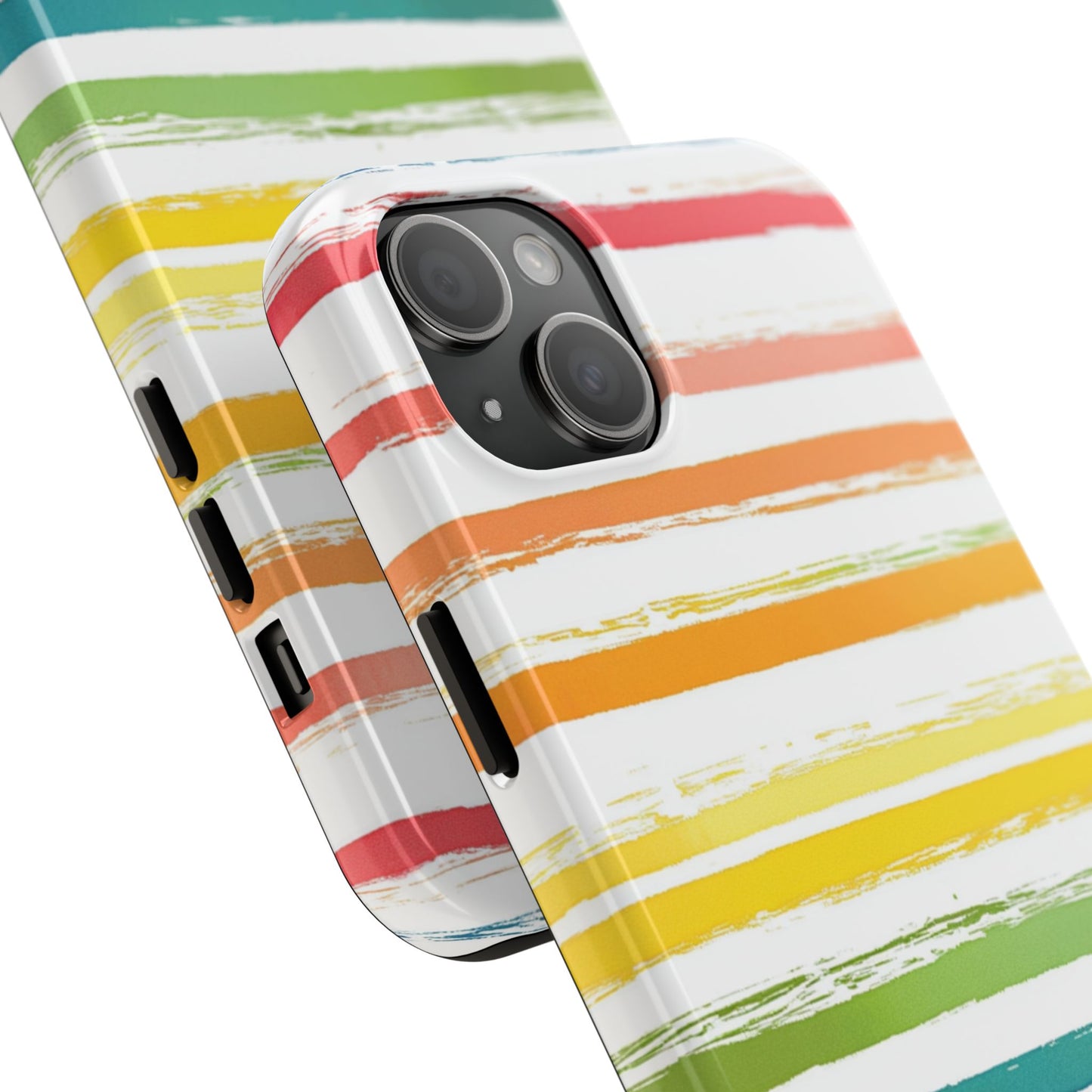 Vibrant Lines | Rainbow Stripes Phone Case