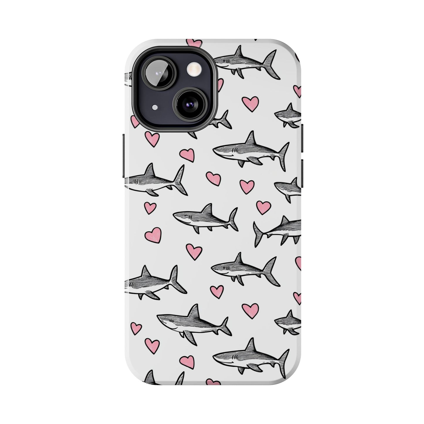 Animal Instinct | Shark Love Tough Phone Case