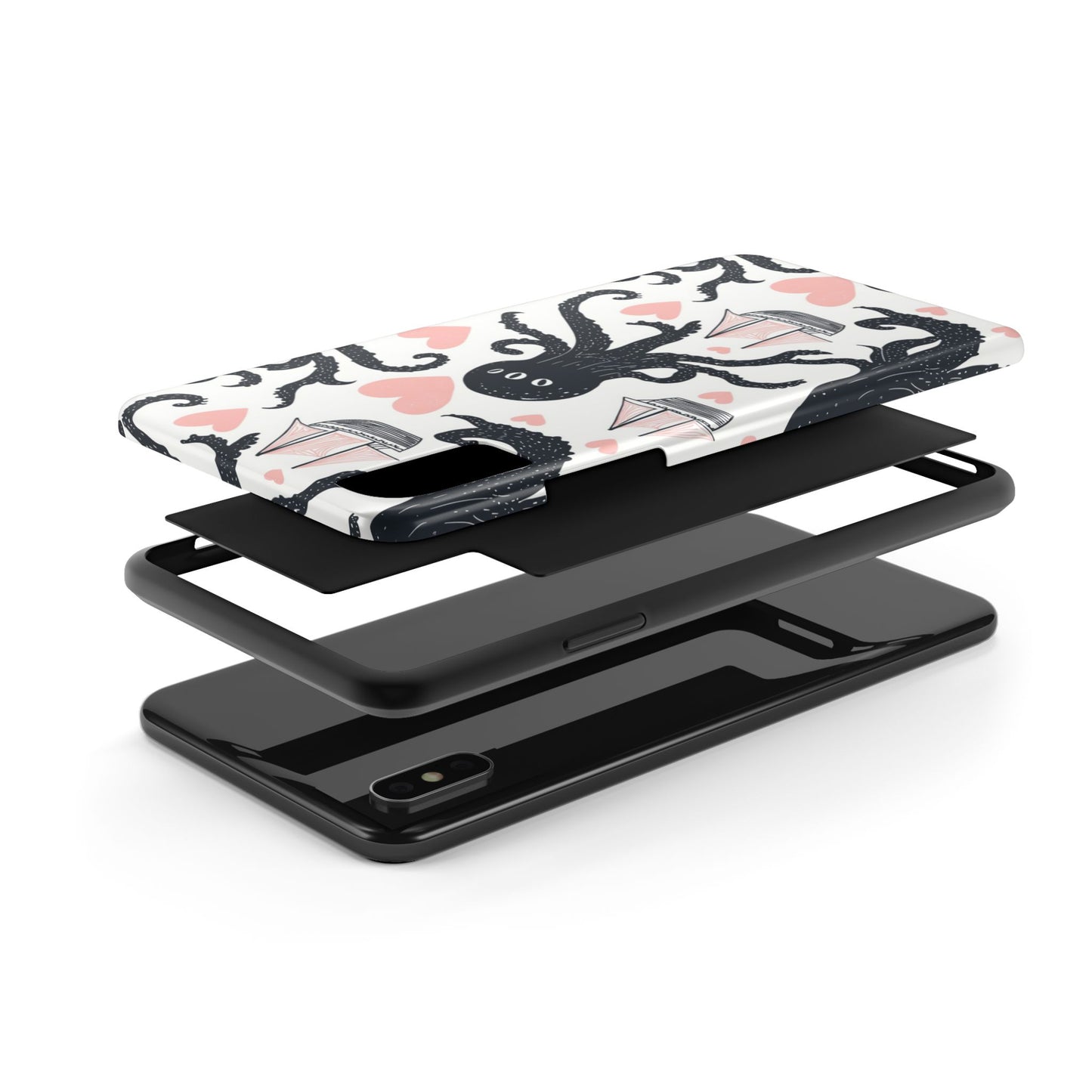 Quirky Chic | Kraken Boat Love Tough Phone Case