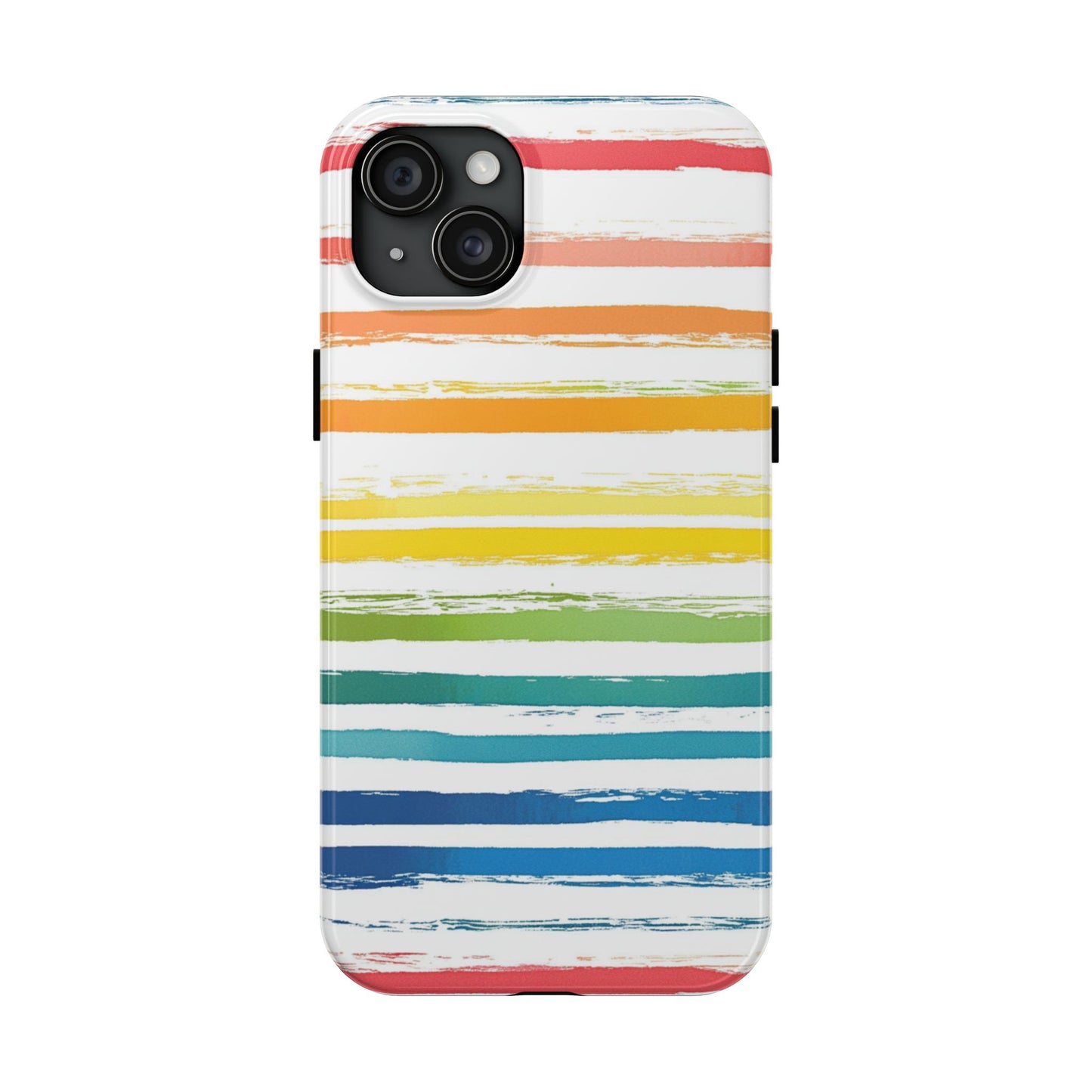 Vibrant Lines | Rainbow Stripes Phone Case