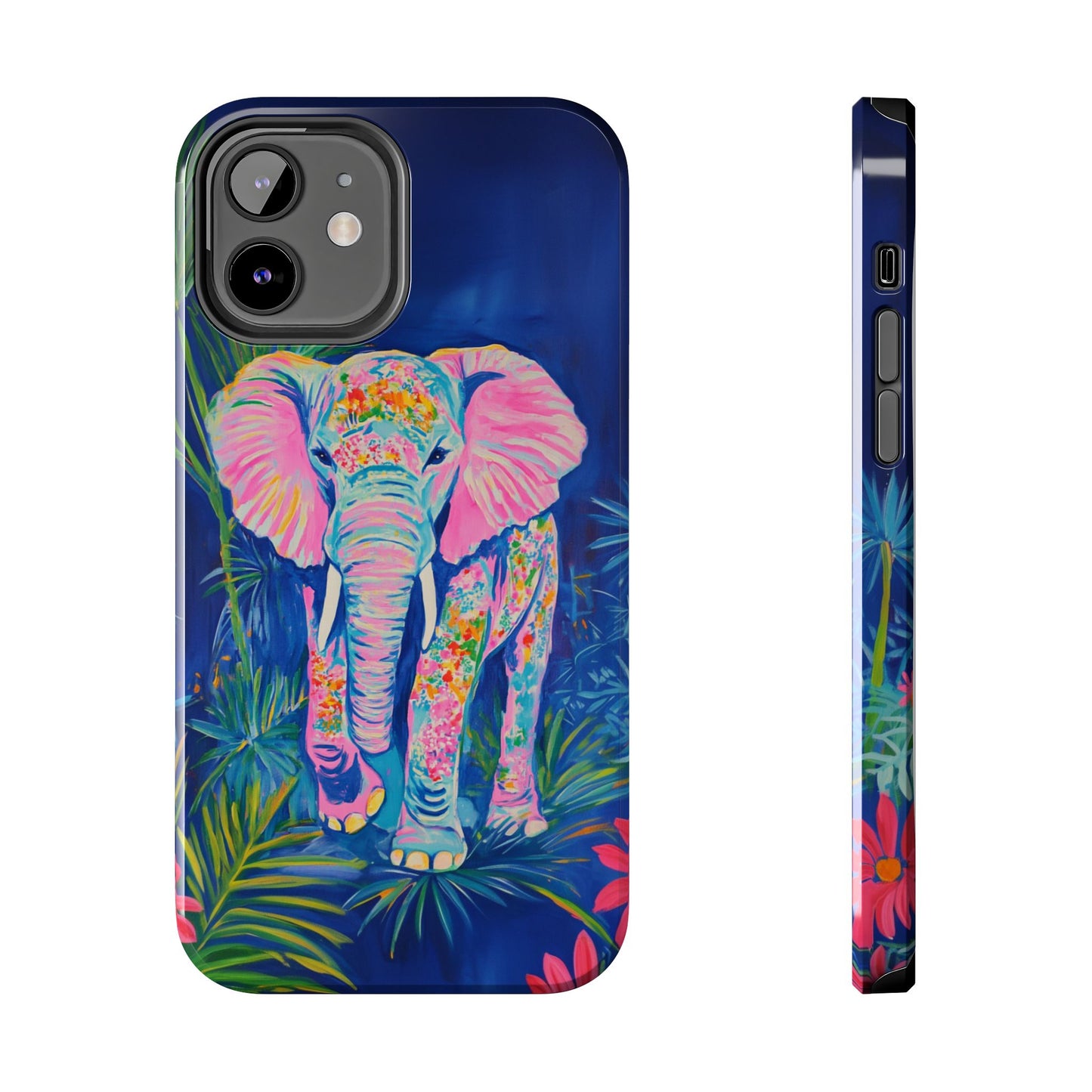 Animal Instinct | Vibrant Elephant Tough Phone Case