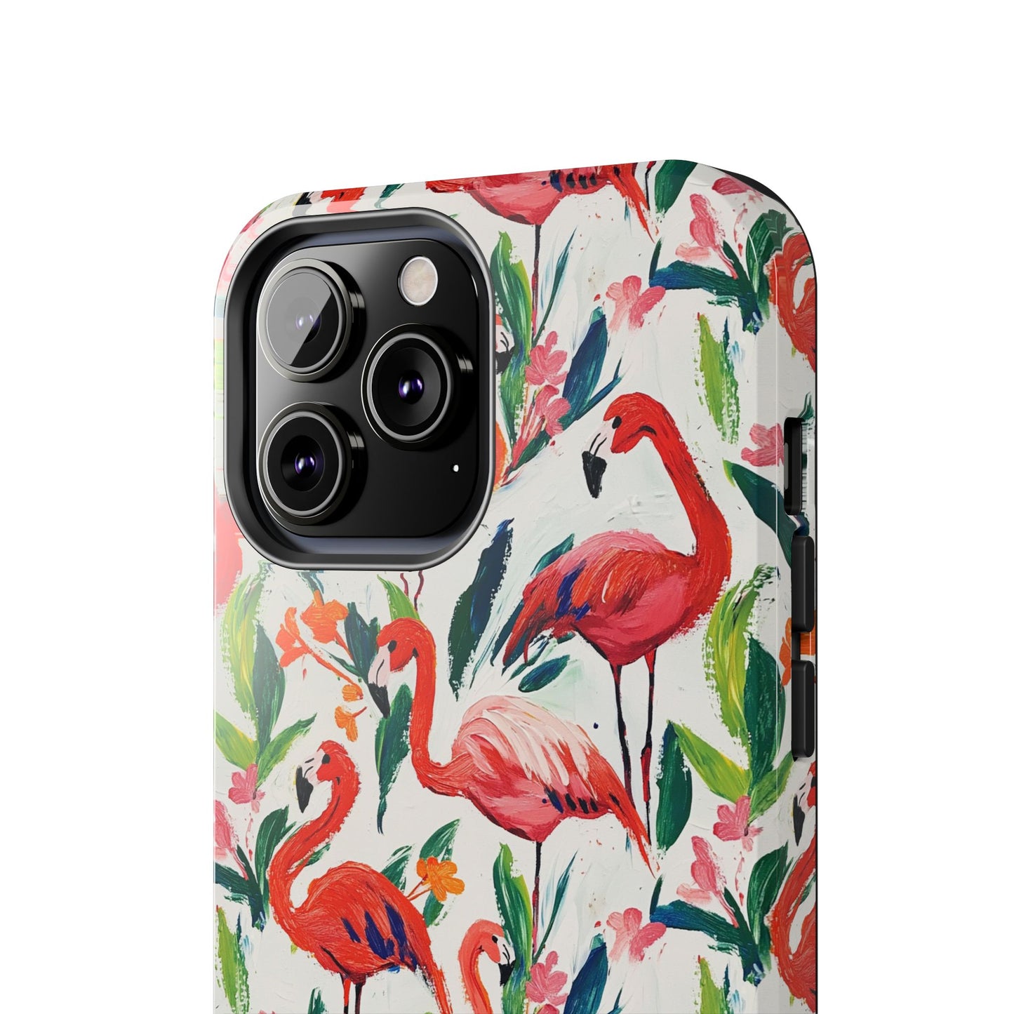 Animal Instinct | Flamingos Tough Phone Case