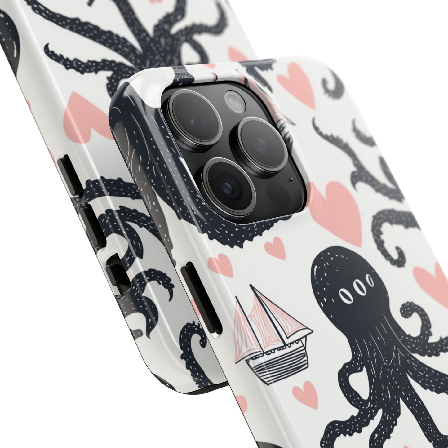 Quirky Chic | Kraken Boat Love Tough Phone Case