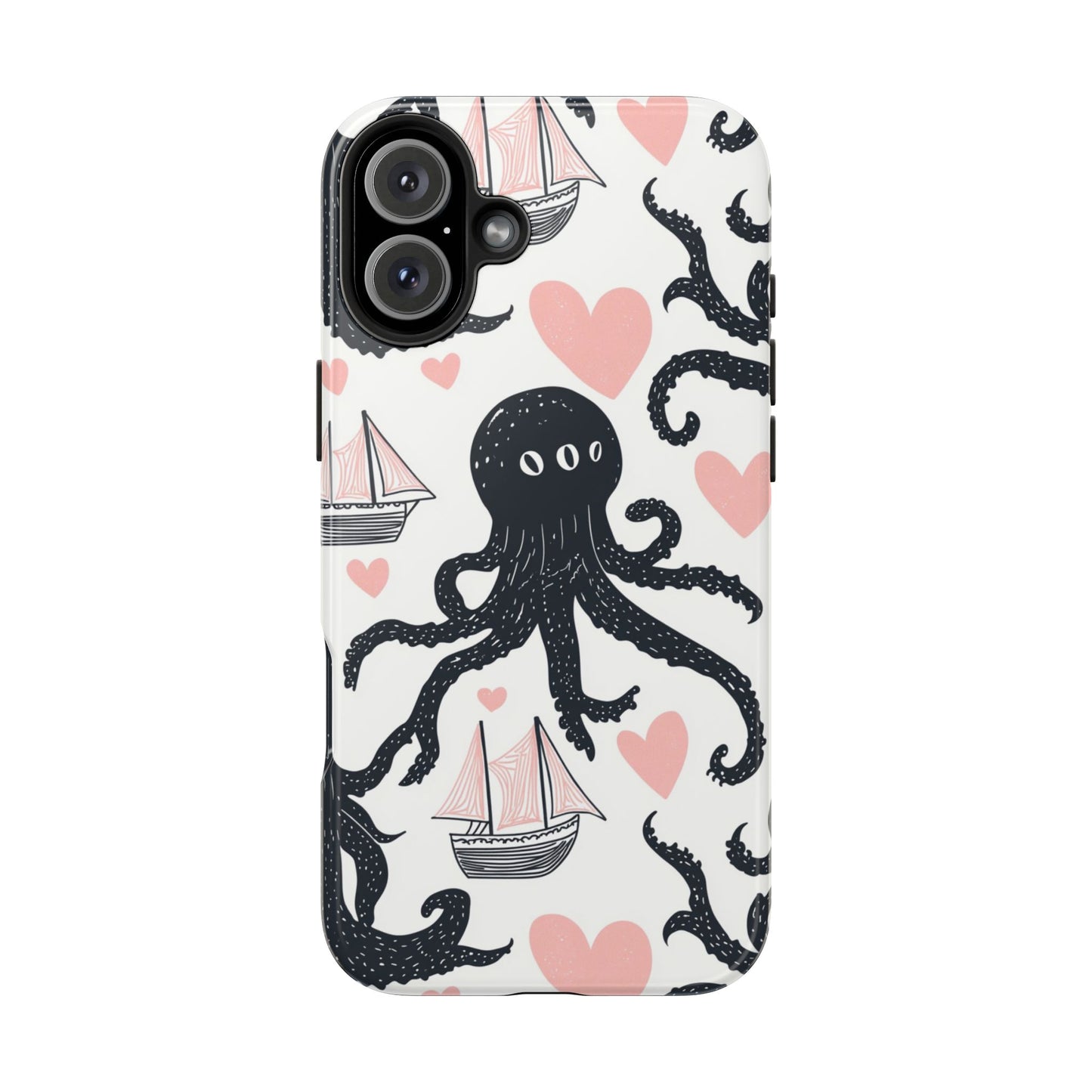 Quirky Chic | Kraken Boat Love Tough Phone Case