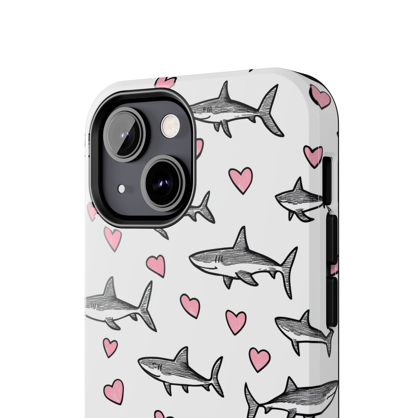Animal Instinct | Shark Love Tough Phone Case