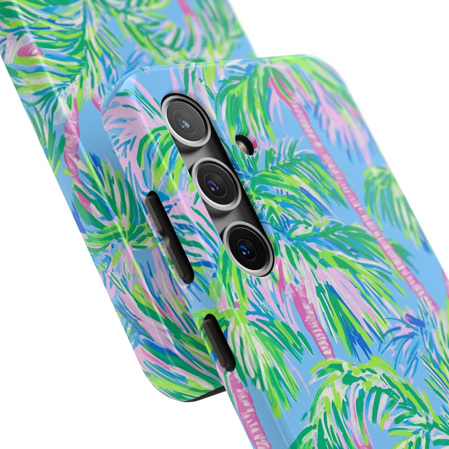 Nature Lover | Colorful Painted Palm Trees Phone Case