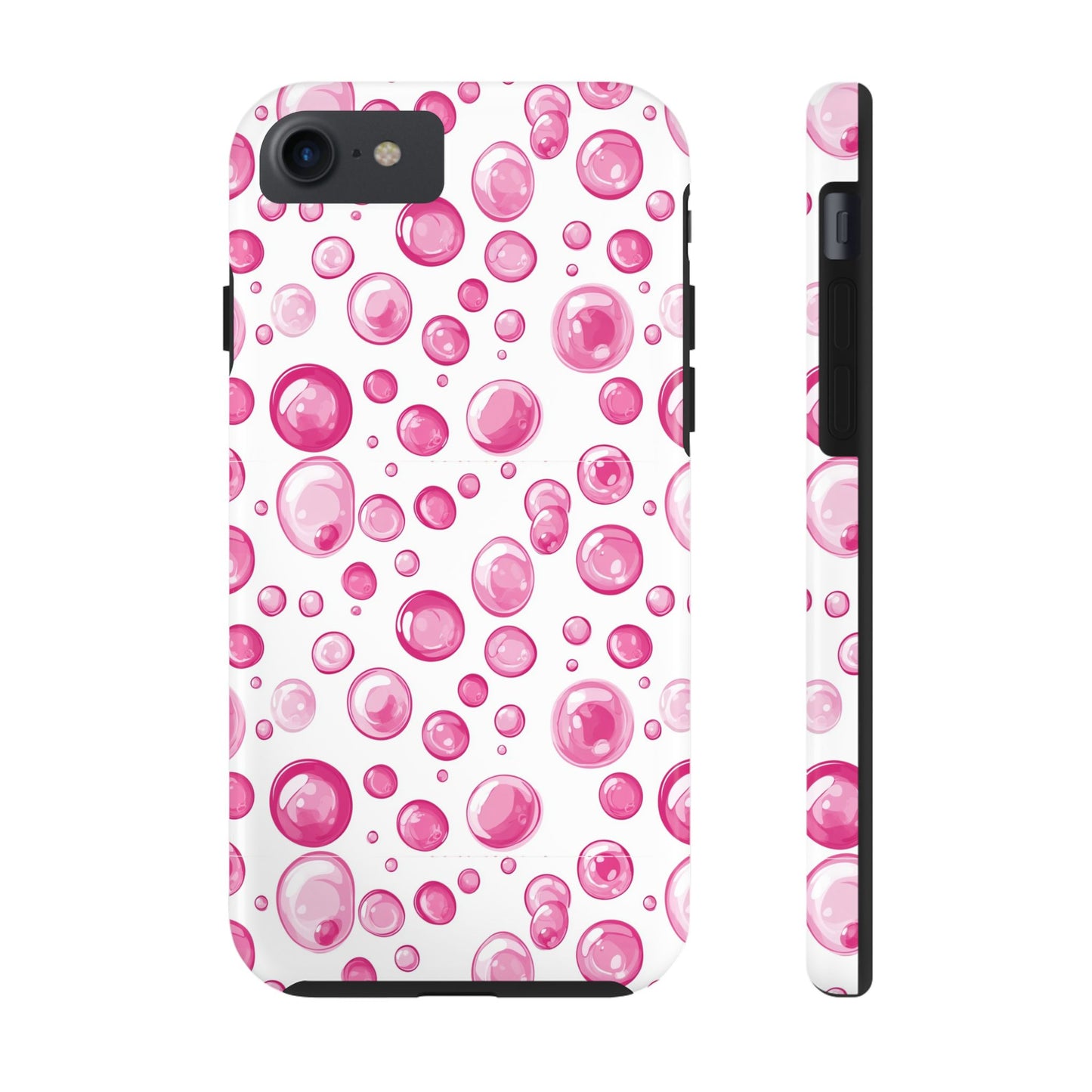Trendy Spots | Pink Bubbles Phone Case