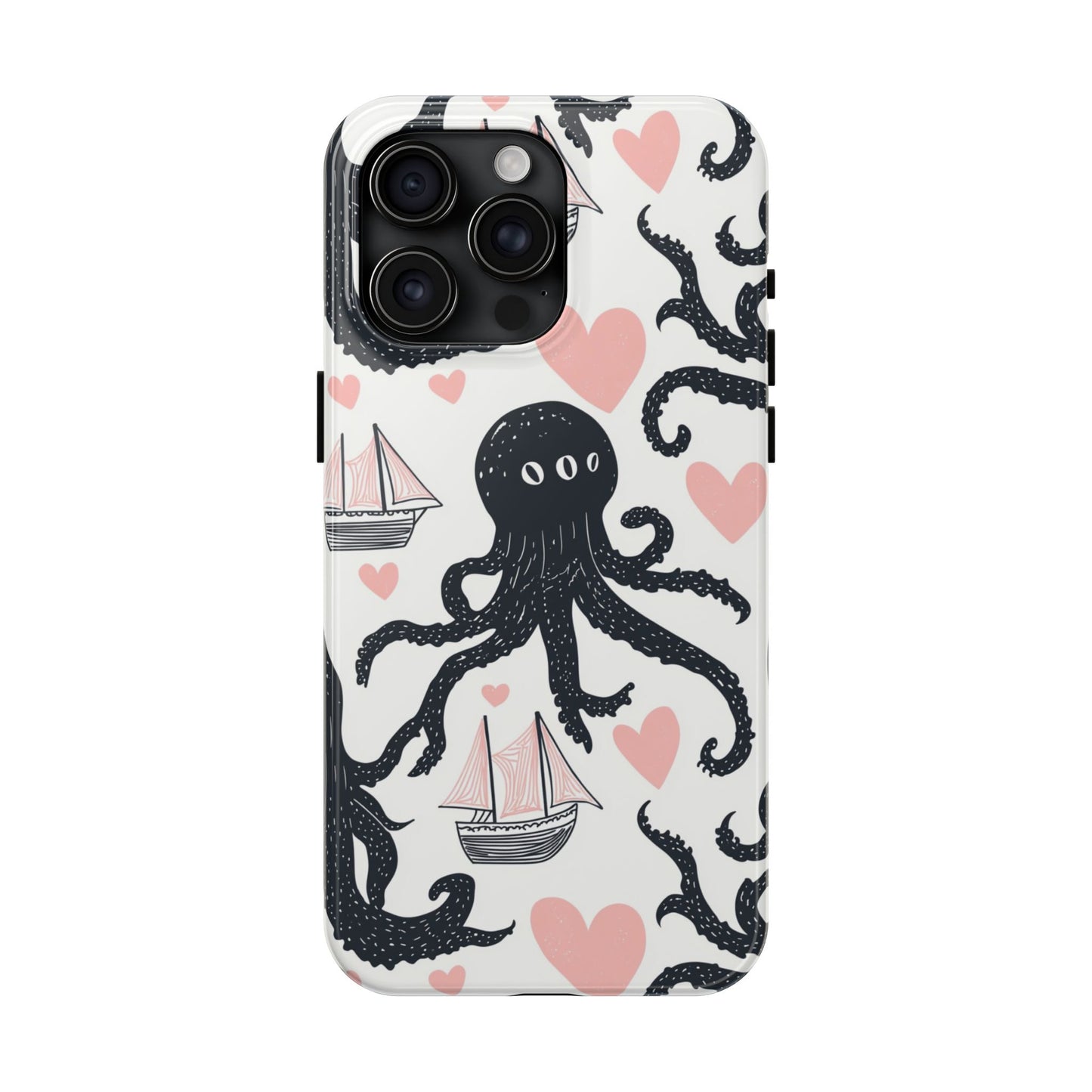 Quirky Chic | Kraken Boat Love Tough Phone Case