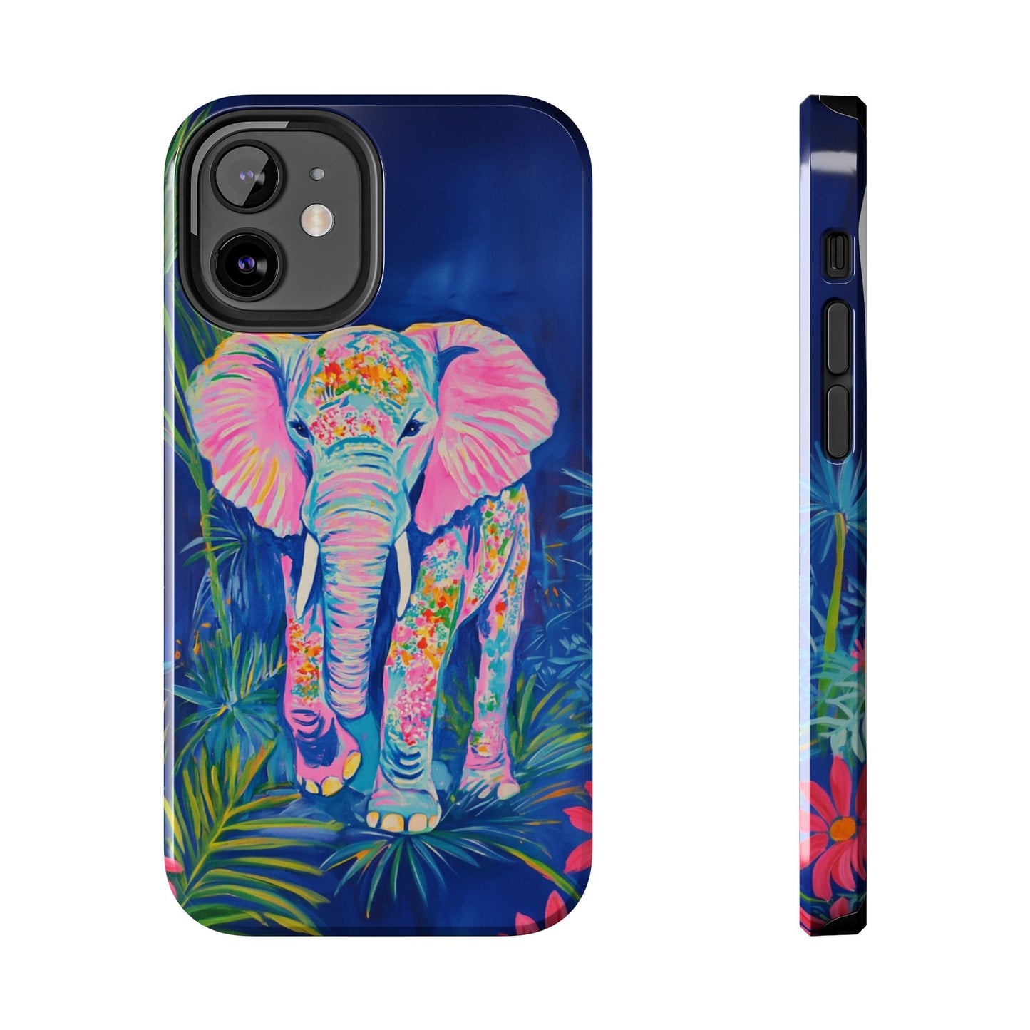 Animal Instinct | Vibrant Elephant Tough Phone Case