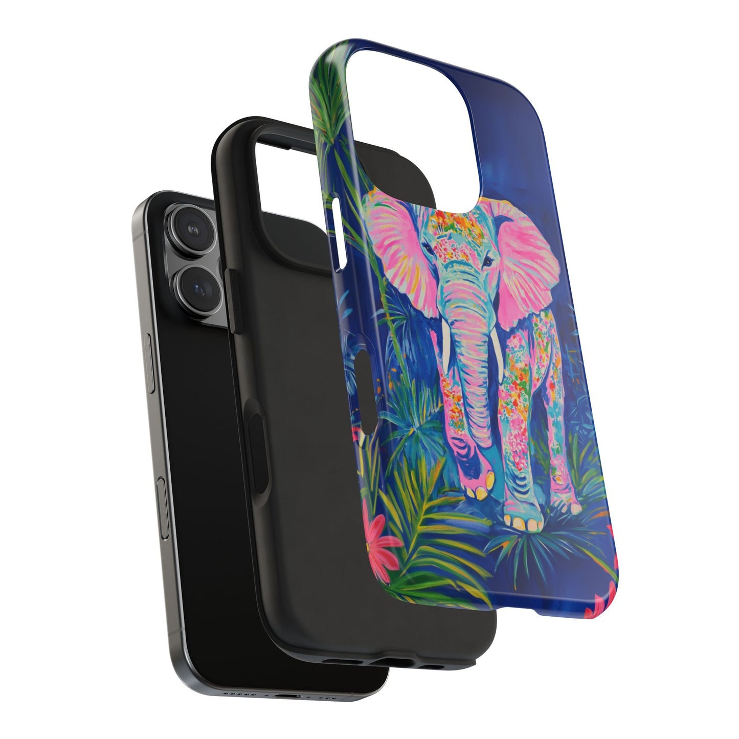 Animal Instinct | Vibrant Elephant Tough Phone Case